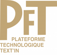 PLATEFORME TECHNOLOGIQUE TEXT IN