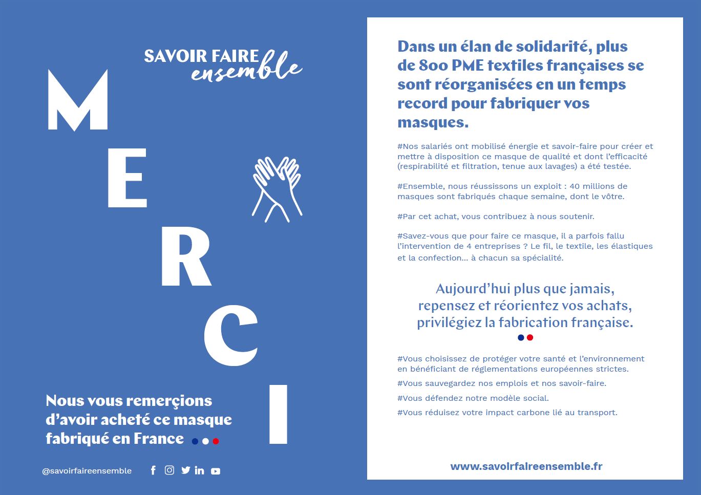 flyer Savoir Faire Ensemble