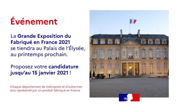 La Grande Exposition du Fabriqué en France de retour en 2021